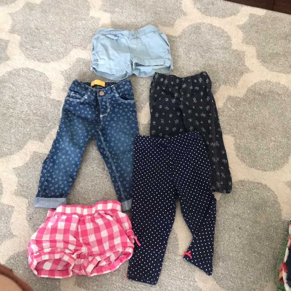 18 and 18-24 lot of shorts and pants